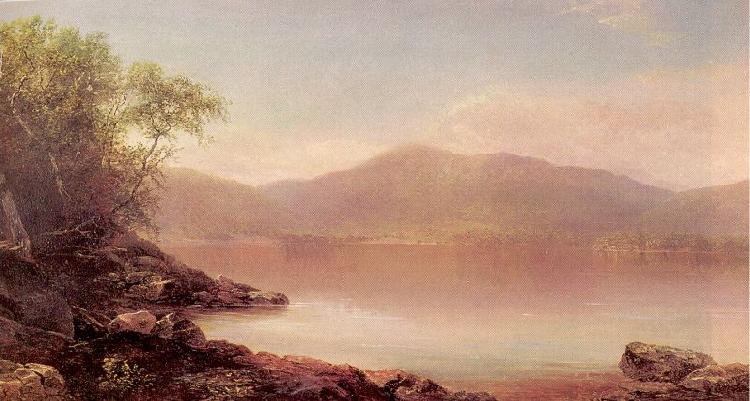 Martin, Homer Dodge View of Lake George from Long Island Germany oil painting art